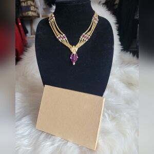 Vintage Avon "Violet Passions" Necklace